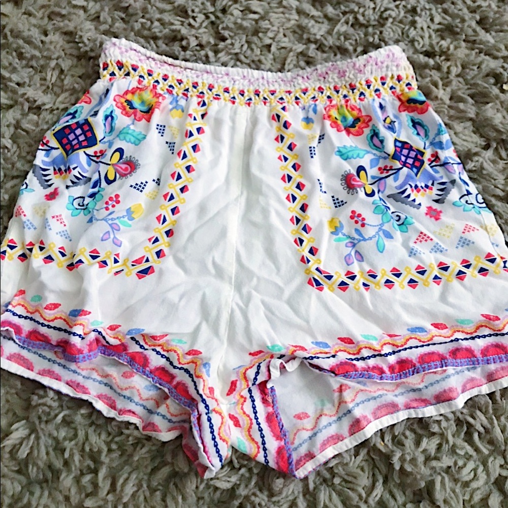 Colorful printed shorts